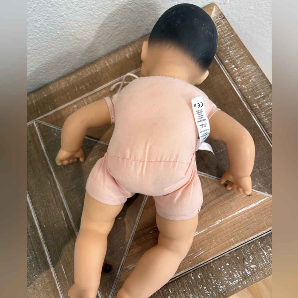 BITTY BABY DARK EYES MED SKIN BLACK HAIR NUDE DOLL 2014 PA-11392 Play Condition - Picture 11 of 12